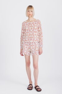 Jacket with Pockets, Ornament Pattern