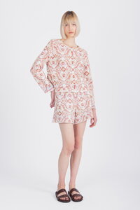 Jacket with Pockets, Ornament Pattern