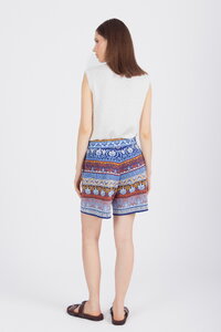 Jacquard Shorts, Mediterranean Pattern