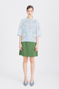 Jacket with Embroidery, Ornament Pattern