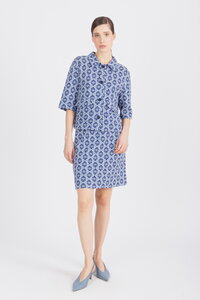 Jacquard Jacket, Mediterranean Pattern