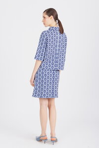 Jacquard Jacket, Mediterranean Pattern