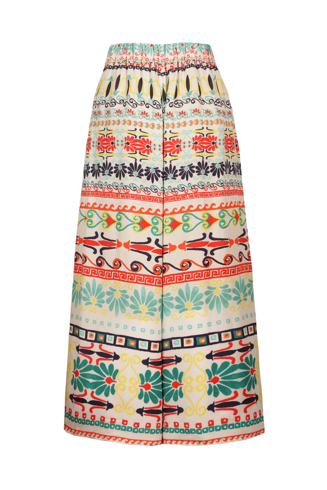 Printed Pants, Mediterranean Pattern