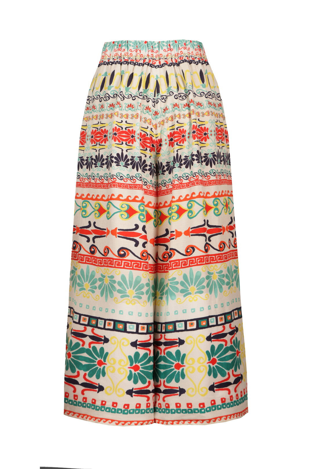 Printed Pants, Mediterranean Pattern