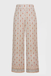 Viscose Pants, Mediterranean Pattern