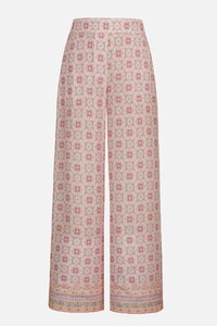 Viscose Pants, Mediterranean Pattern