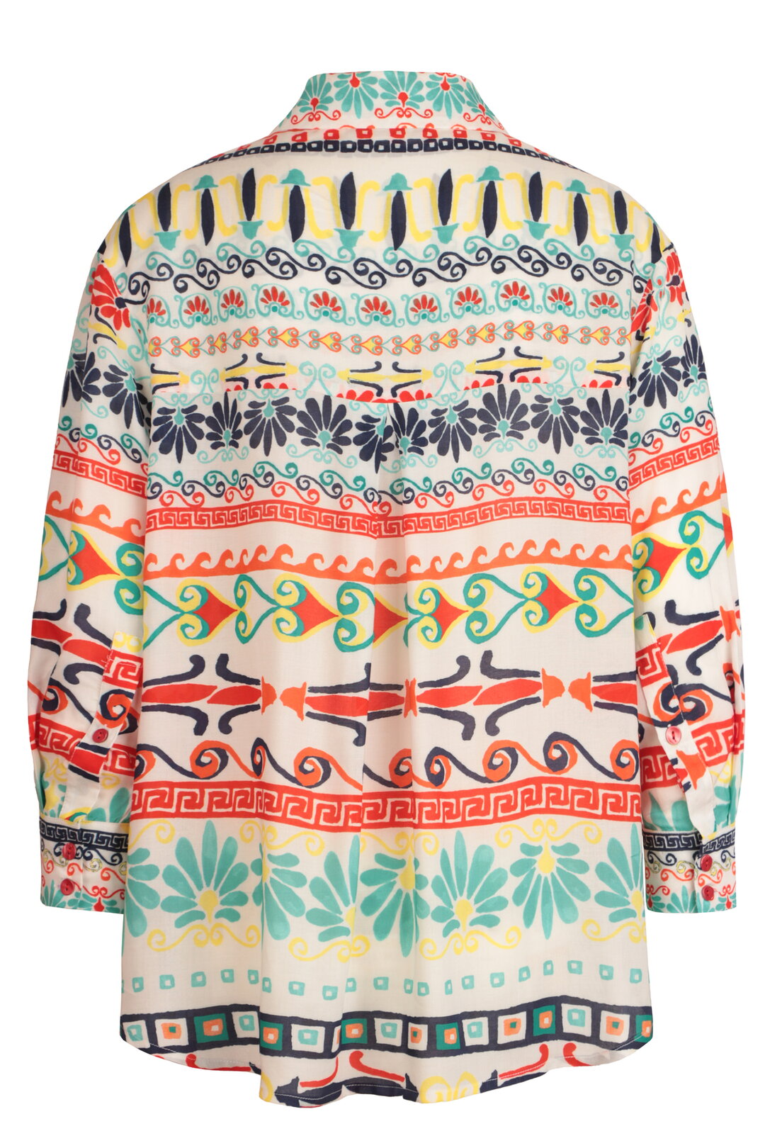 Printed Shirt, Mediterranean Pattern