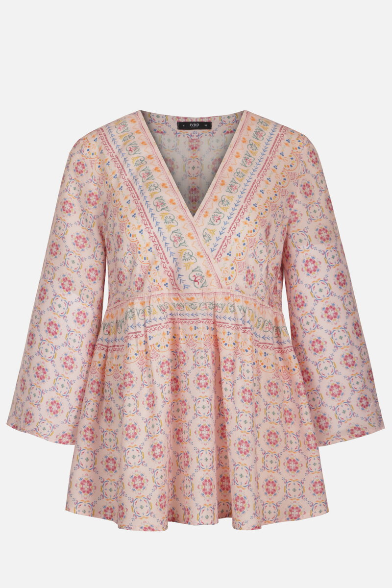 Bluza sa V-Izrezom, Mediteran Motiv