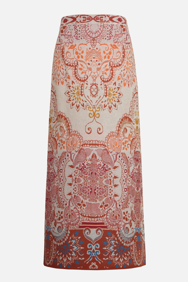 Long Skirt, Ornament Pattern