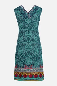Jacquard Dress, Mediterranean Pattern