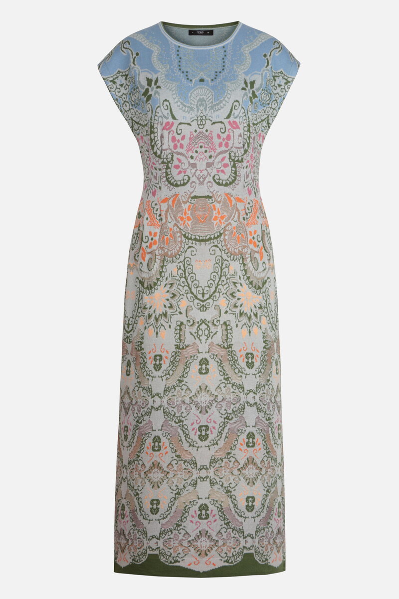 Jacquard Dress, Ornament Pattern
