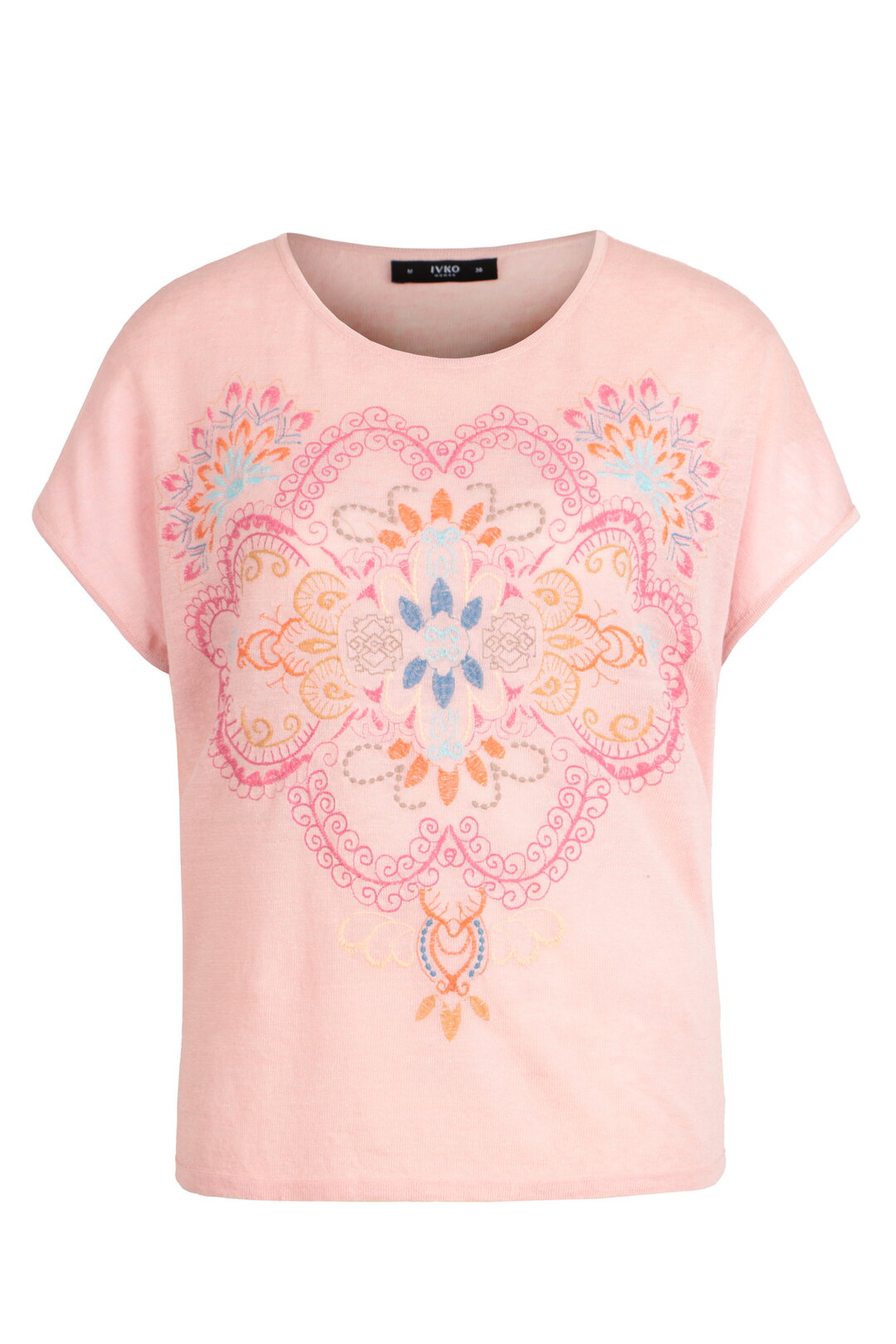 Pullover with Embroidery, Ornament Pattern