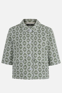 Jacquard Jacket, Mediterranean Pattern