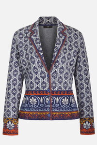 Jacket with Lapels, Mediterranean Pattern