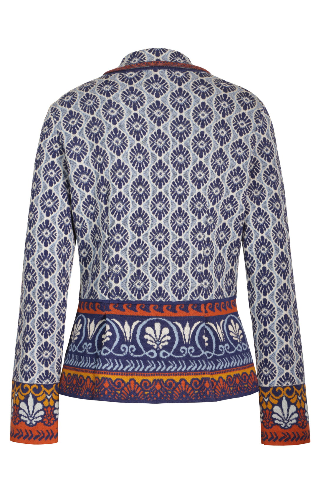Jacket with Lapels, Mediterranean Pattern