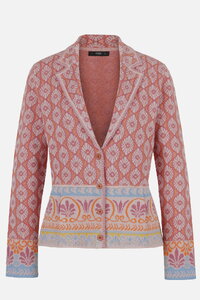 Jacket with Lapels, Mediterranean Pattern