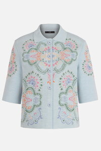 Jacket with Embroidery, Ornament Pattern