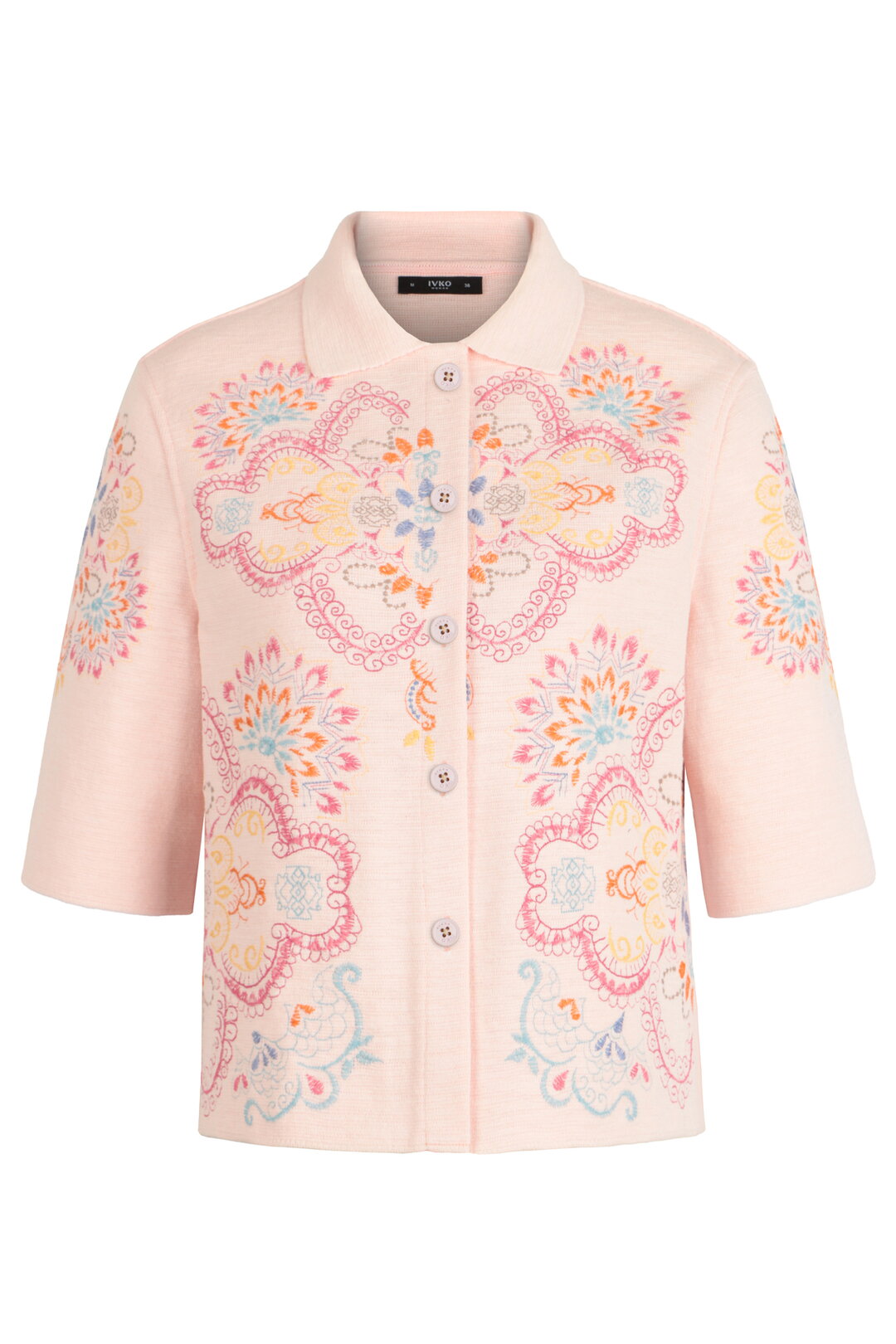 Jacket with Embroidery, Ornament Pattern