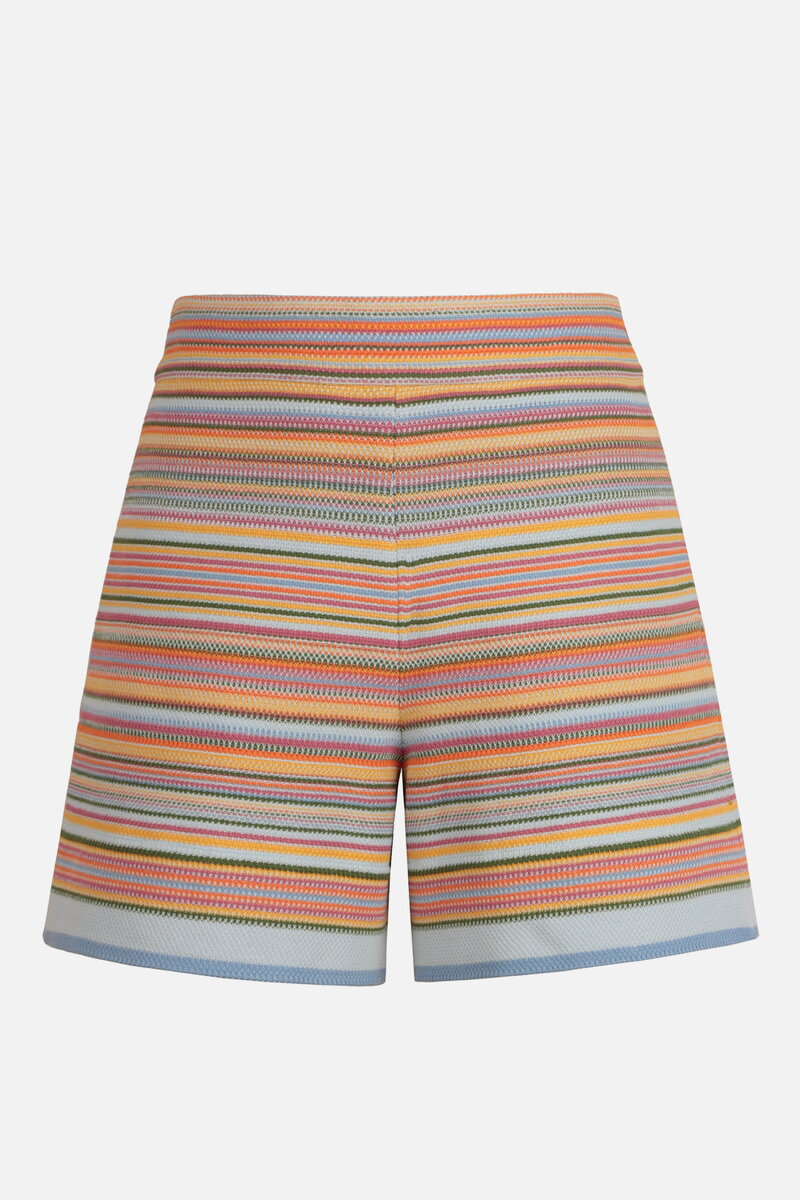 Jacquard Shorts, Stripe Pattern