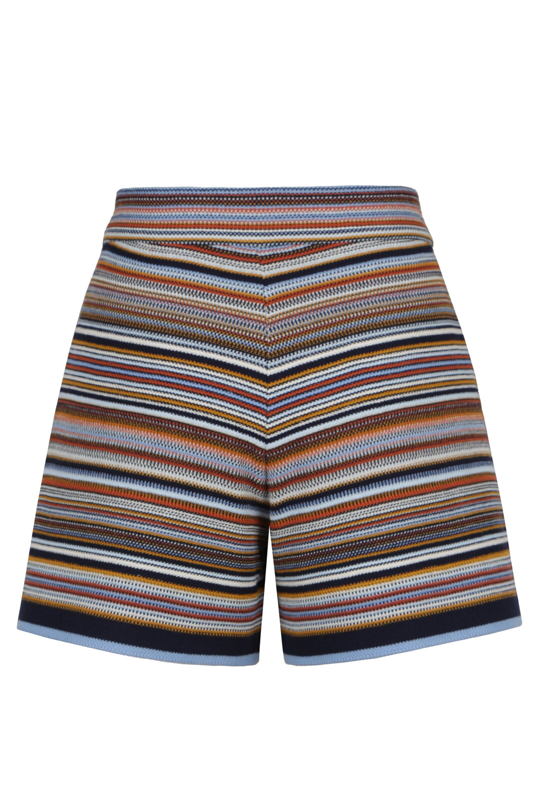 Jacquard Shorts, Stripe Pattern