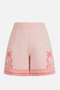 Jacquard Shorts, Urban Botanic Pattern