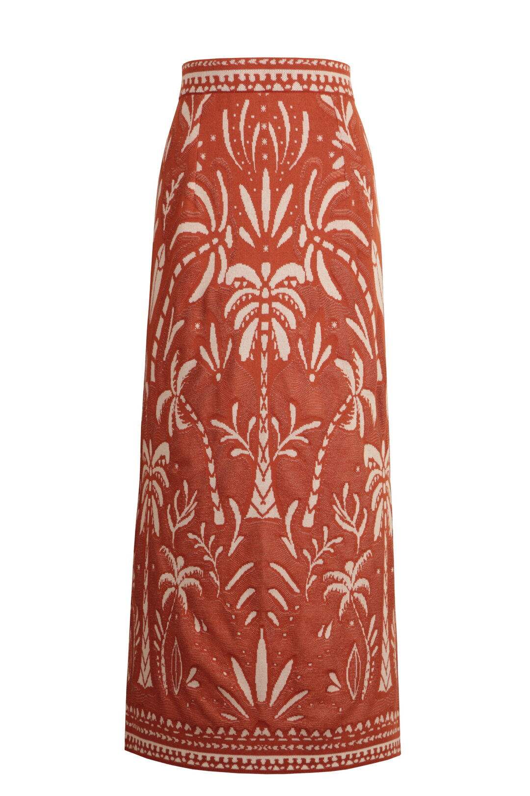 Long Skirt, Urban Botanic Pattern