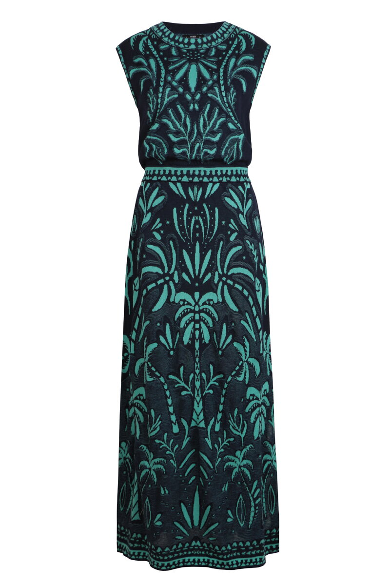 Žakardna Haljina, Urban Botanik Motiv