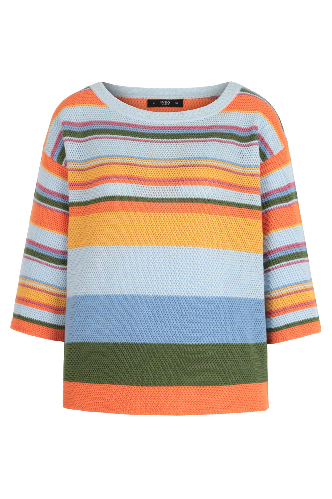 Stripe Pullover, Ajour Structure