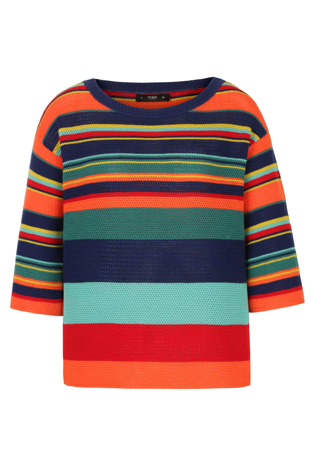 Stripe Pullover, Ajour Structure