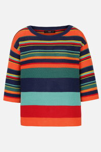 Stripe Pullover, Ajour Structure