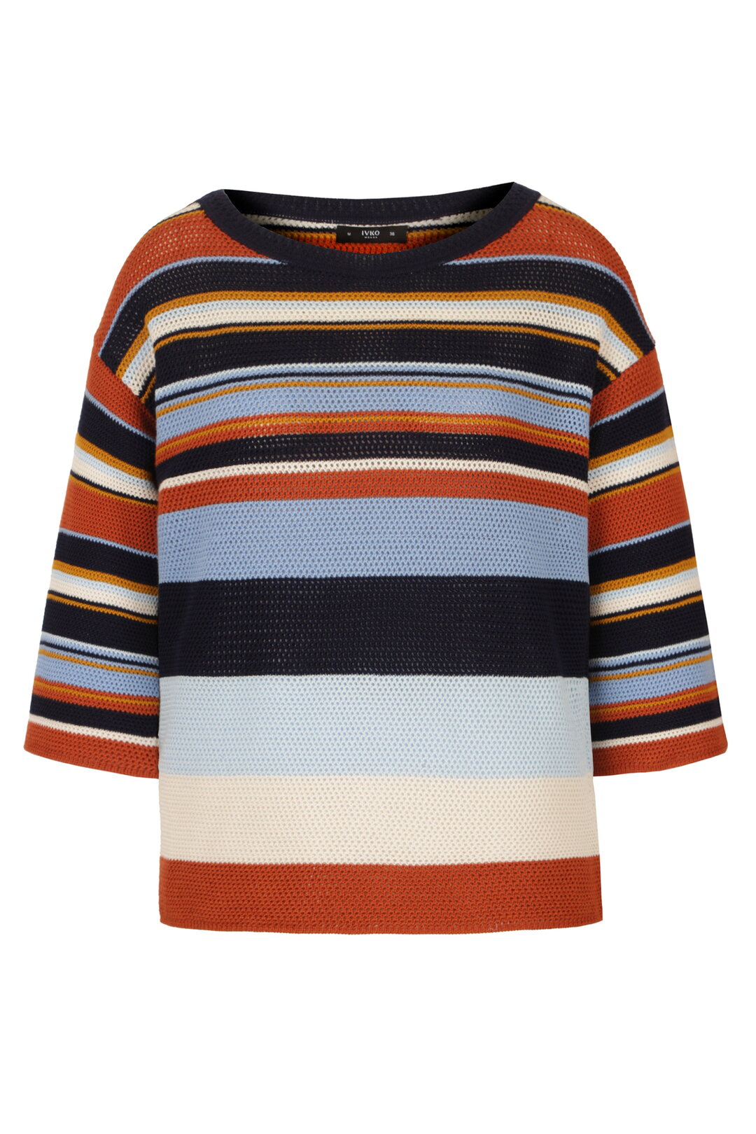 Stripe Pullover, Ajour Structure