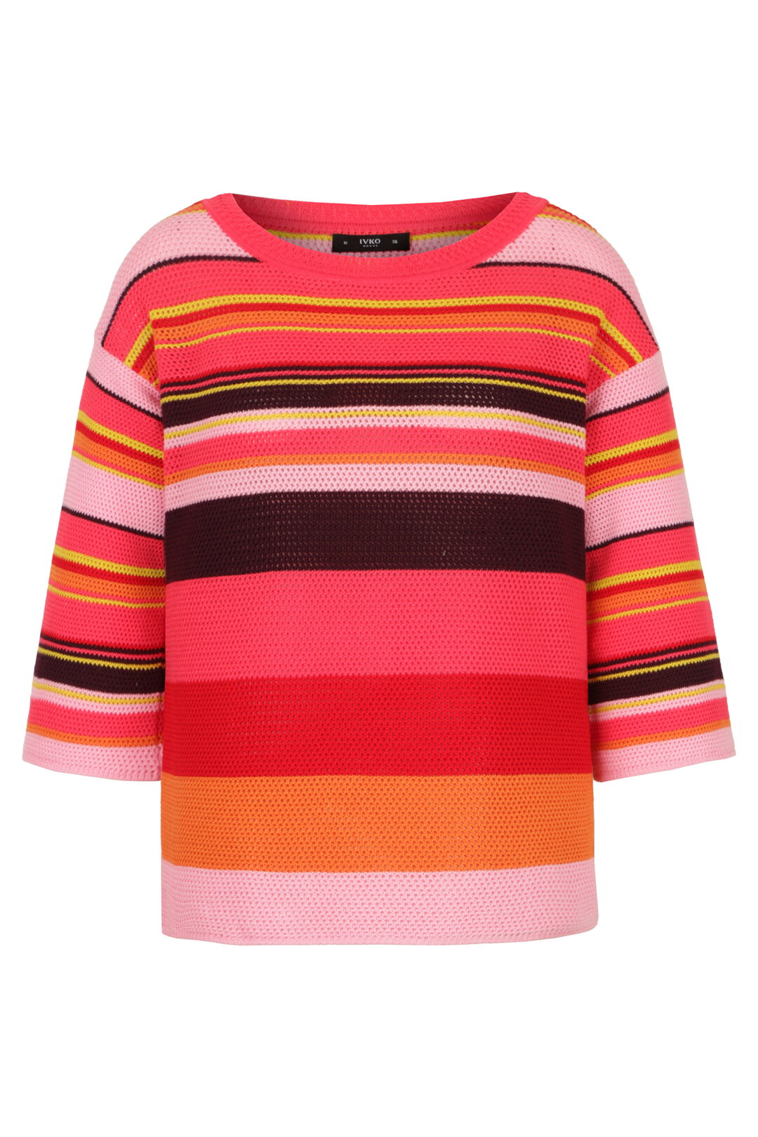 Stripe Pullover, Ajour Structure