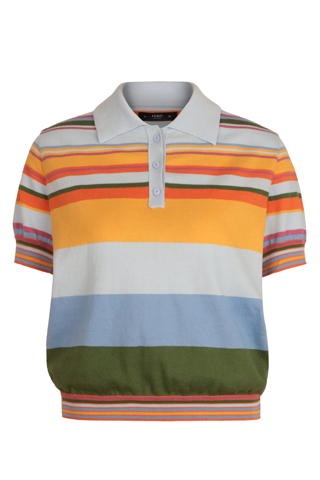 Jacquard Pullover, Stripe Pattern