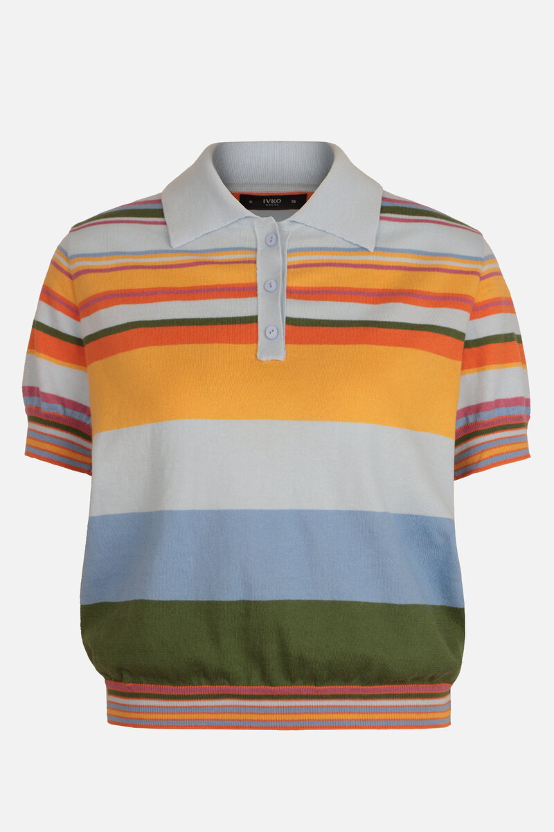 Jacquard Pullover, Stripe Pattern