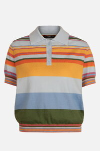 Jacquard Pullover, Stripe Pattern