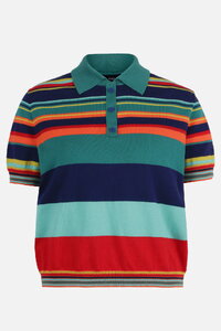 Jacquard Pullover, Stripe Pattern