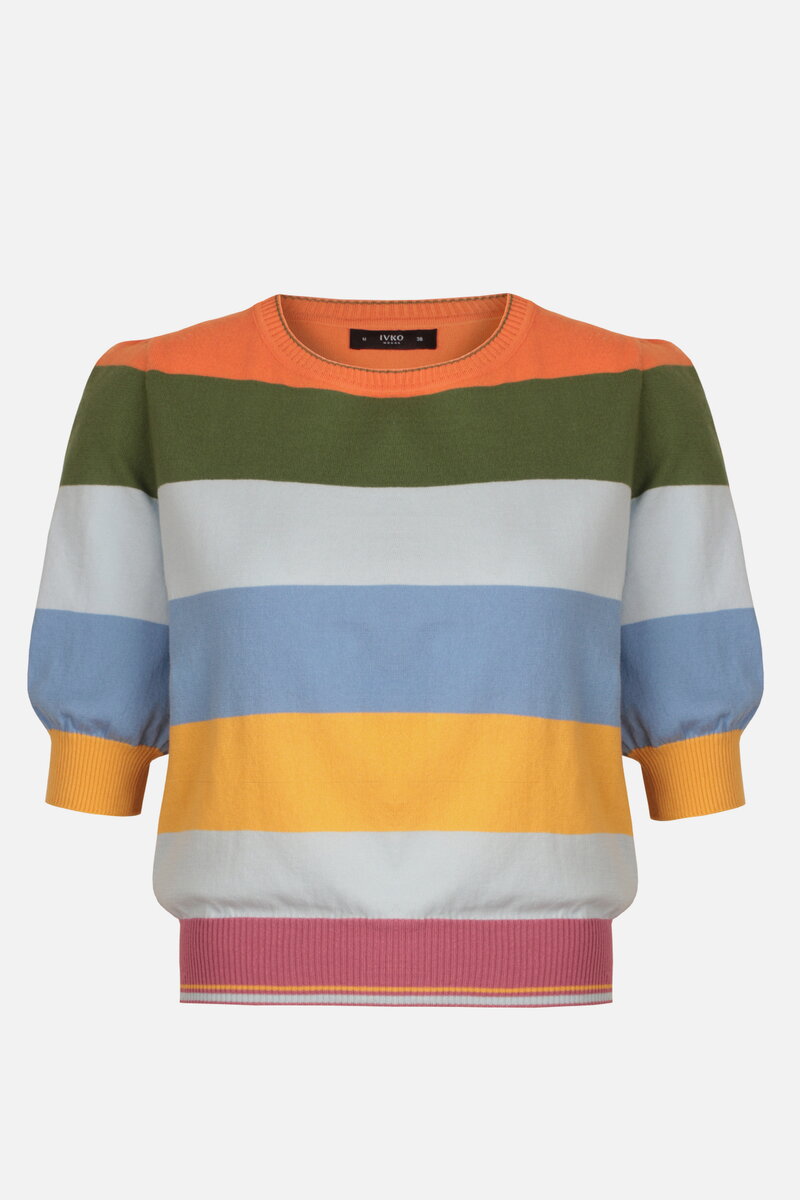 Pullover, Stripe Pattern