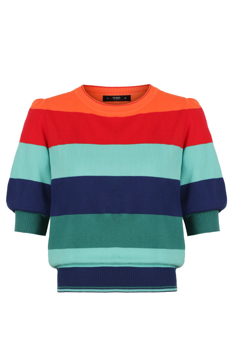 Pullover, Stripe Pattern