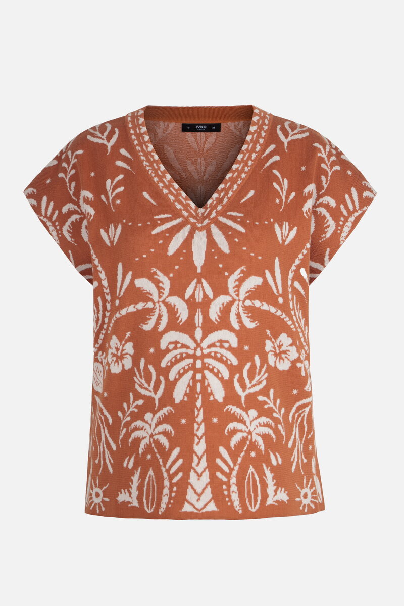 Pulover bez Rukava, Urban Botanik Motiv