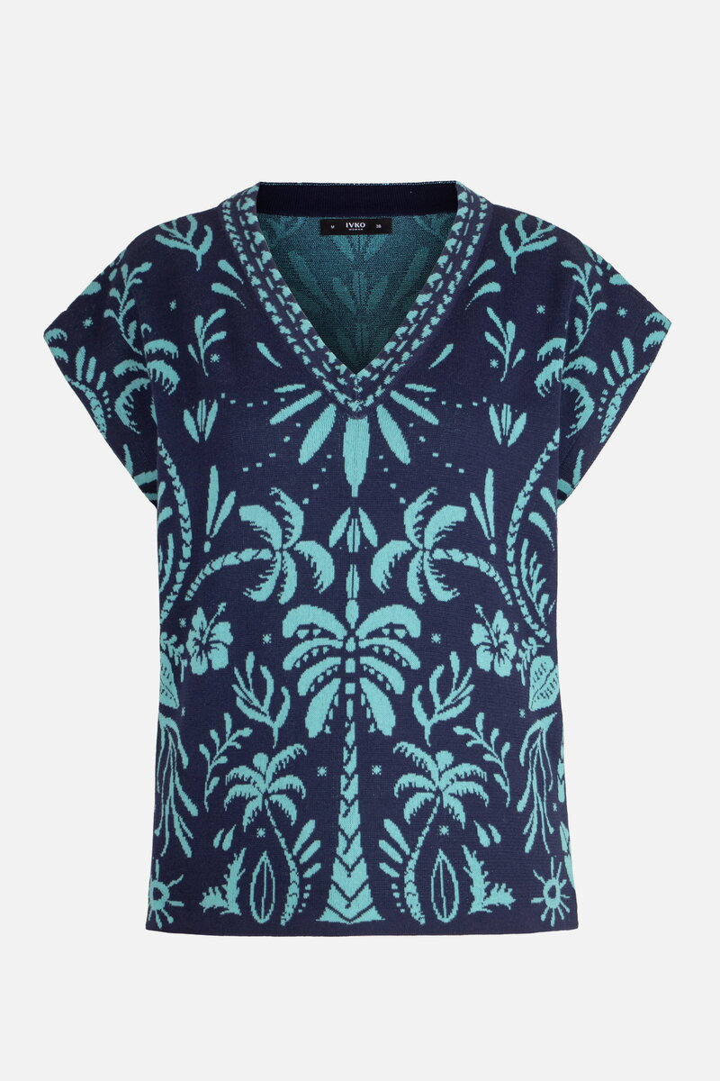 Pulover bez Rukava, Urban Botanik Motiv