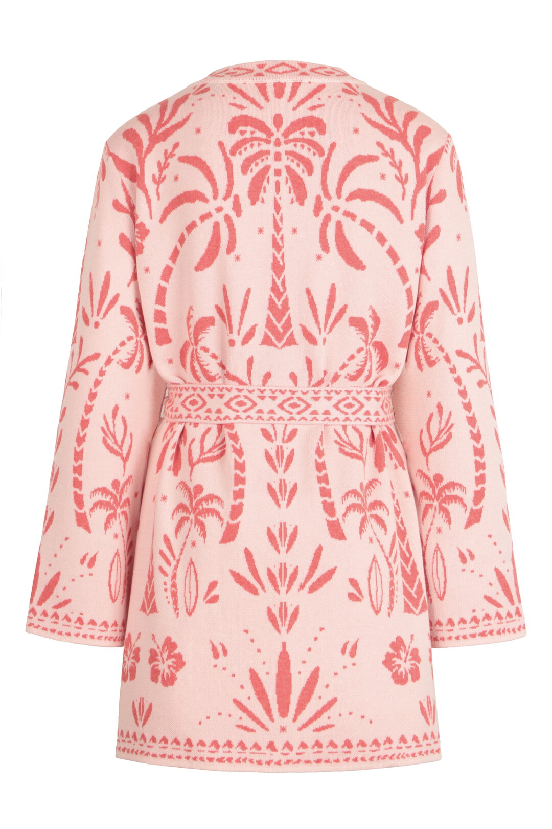 Long Cardigan, Urban Botanic Pattern