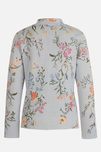 Jacquard Jacket, Floral Pattern