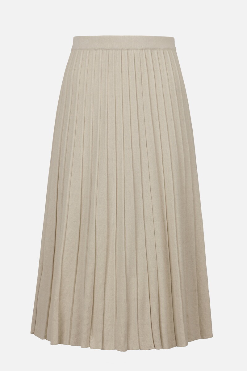 Pleated Midi Skirt