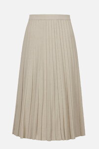 Pleated Midi Skirt