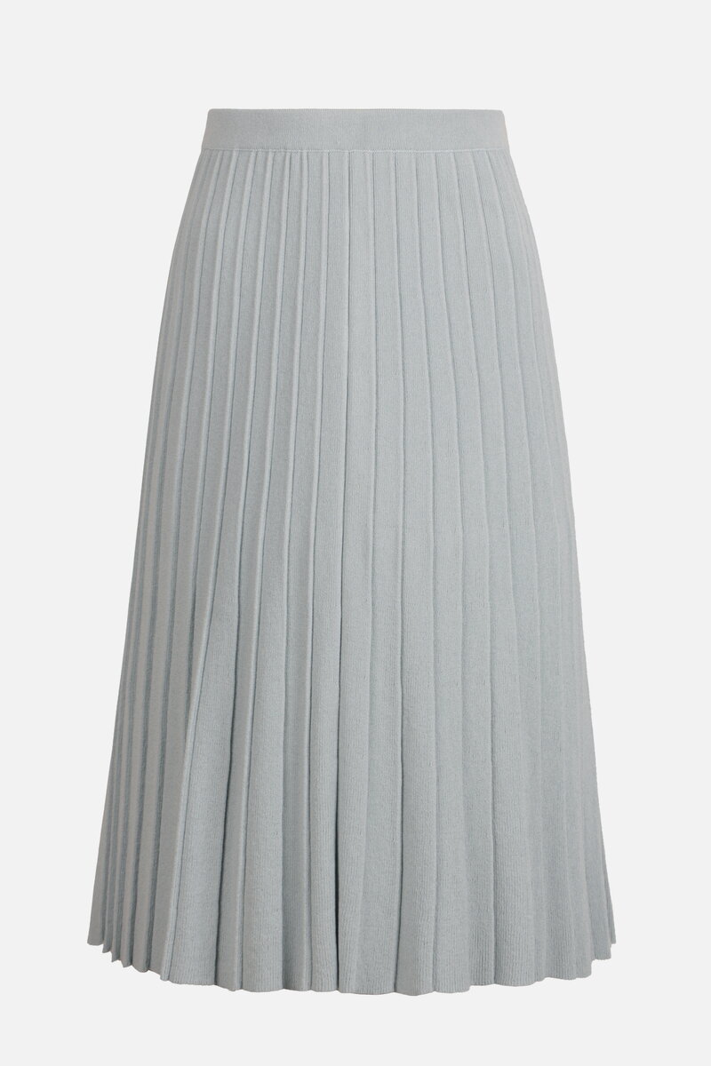 Pleated Midi Skirt