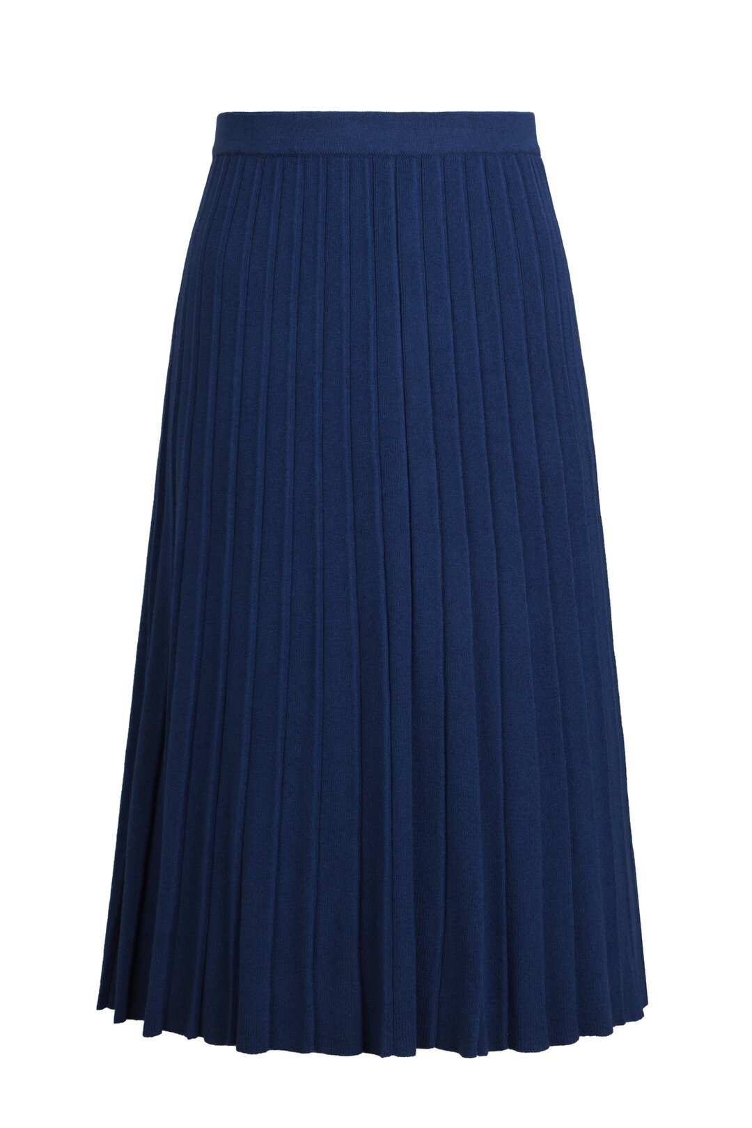Pleated Midi Skirt