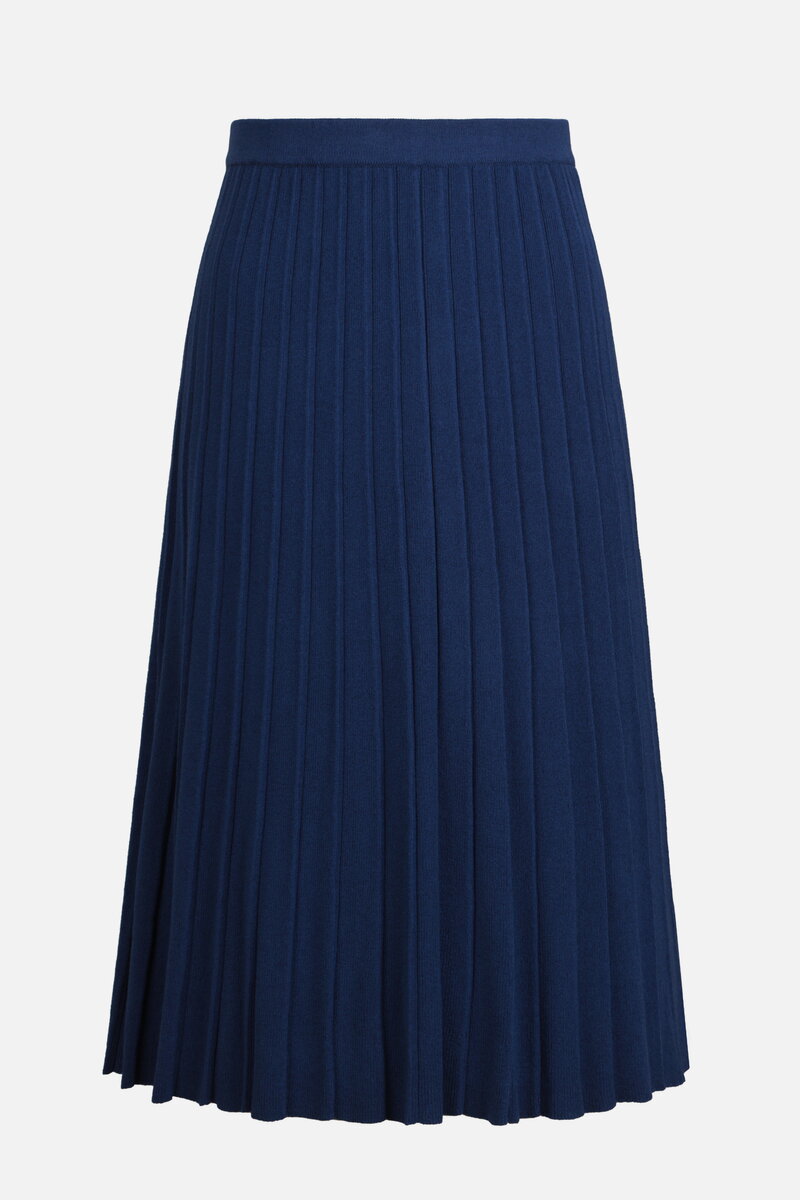 Pleated Midi Skirt