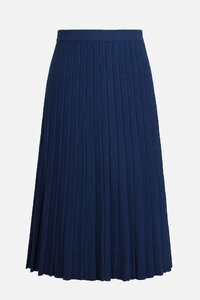 Pleated Midi Skirt