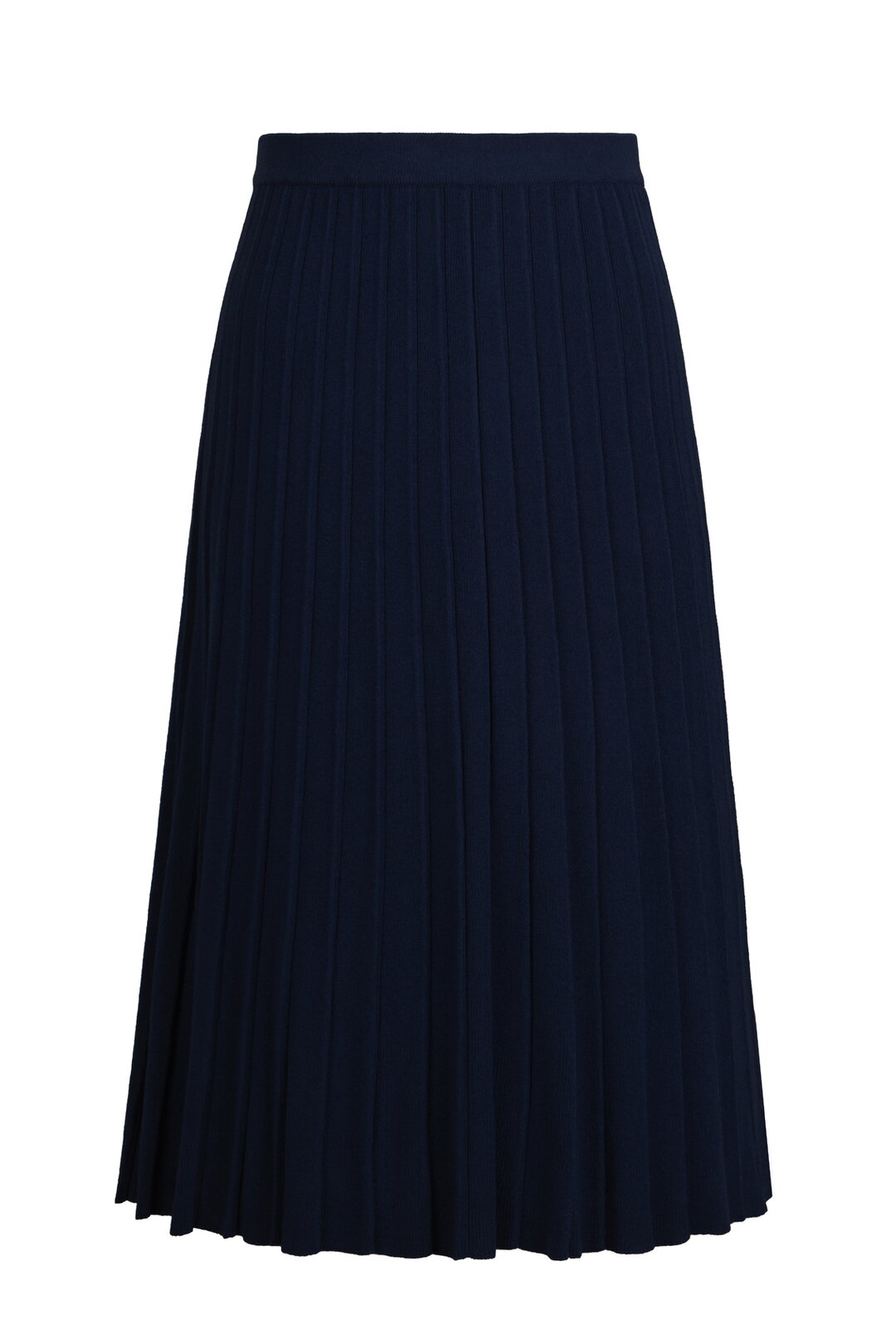 Pleated Midi Skirt