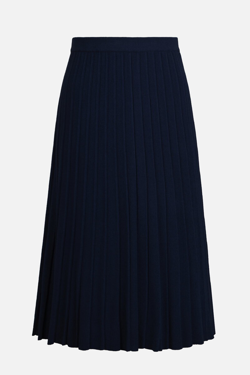 Pleated Midi Skirt